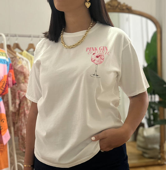T-shirt Pink tonic