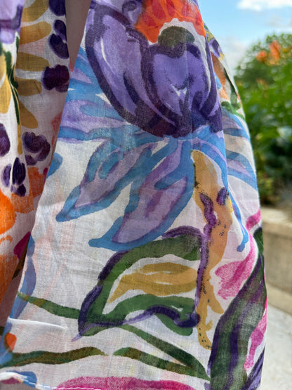 Paréo Fleurs
