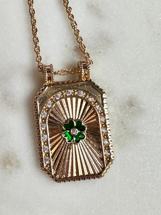 Collier trèfle