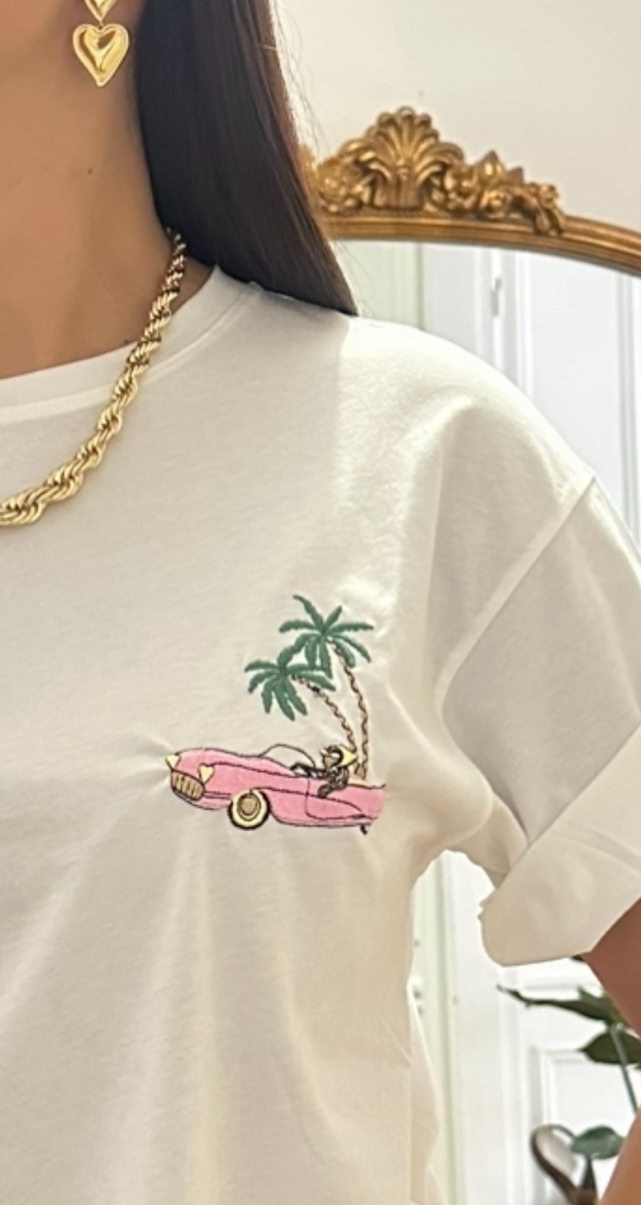T-shirt Palmier